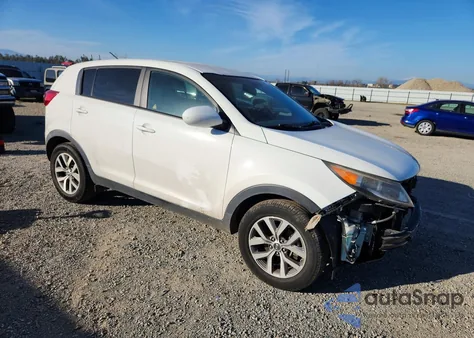 2015 Kia Sportage Lx from USA, damaged, VIN KNDPB3AC2F7738336